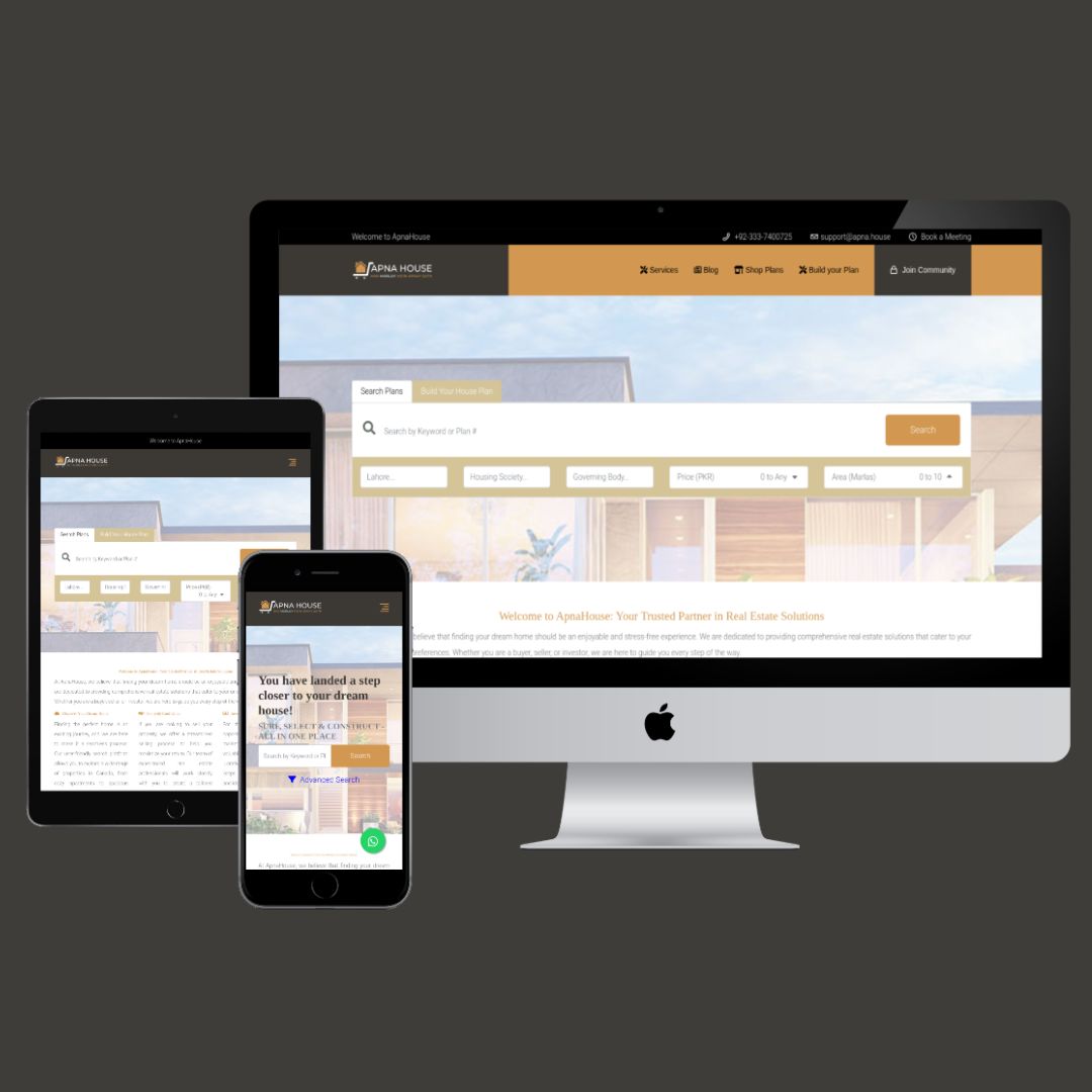 Property Listing & Real Estate Website