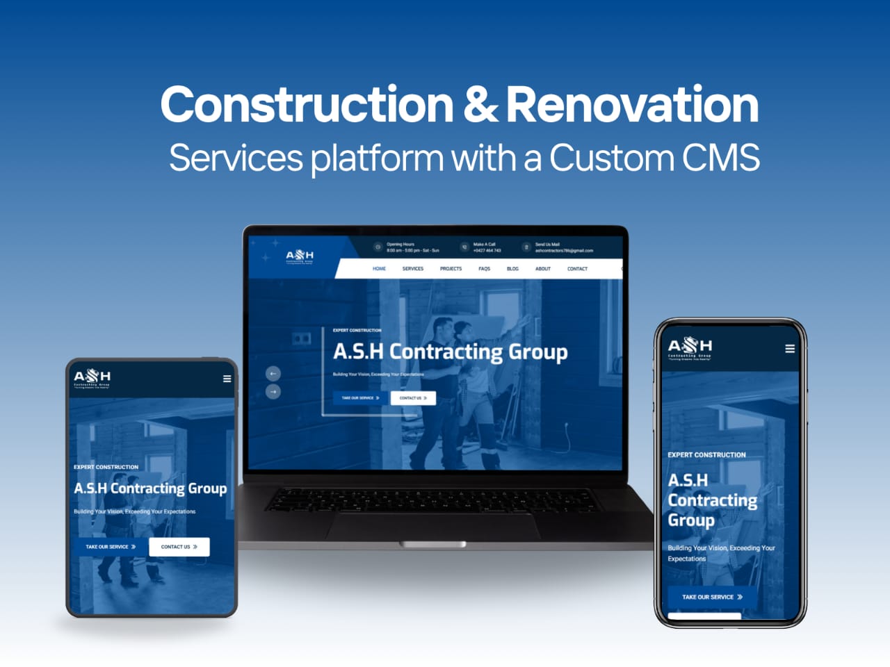 A.S.H Contracting Group - Construction & Renovation Services Platform